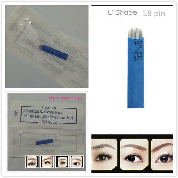 wholesale-50 pcs 18 pin u shape s permanent makeup eyebrow embroidery blade for 3d microblading manual tattoo pen
wholesale-50 pcs 18 pin u shape s permanent makeup eyebrow embroidery blade for 3d microblading manual tattoo pen