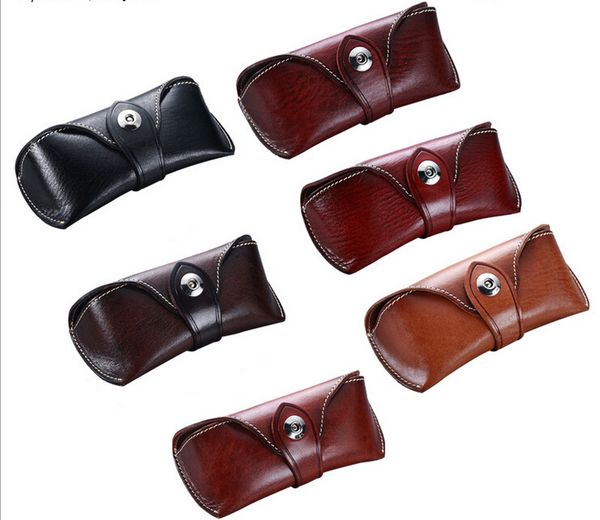 soft touch genuine cowhide leather sunglasses case eyeglass designer case clam shell box with magnetic close
soft touch genuine cowhide leather sunglasses case eyeglass designer case clam shell box with magnetic close