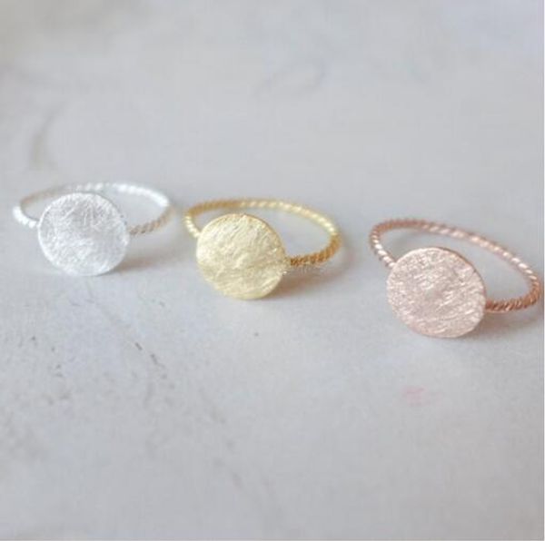 10pcs/lot fashion 18k gold plated silver rose gold plating rings screw thread round cakes ringsfor women wholesale ing, Golden;silver
10pcs/lot fashion 18k gold plated silver rose gold plating rings screw thread round cakes ringsfor women wholesale ing, Golden;silver