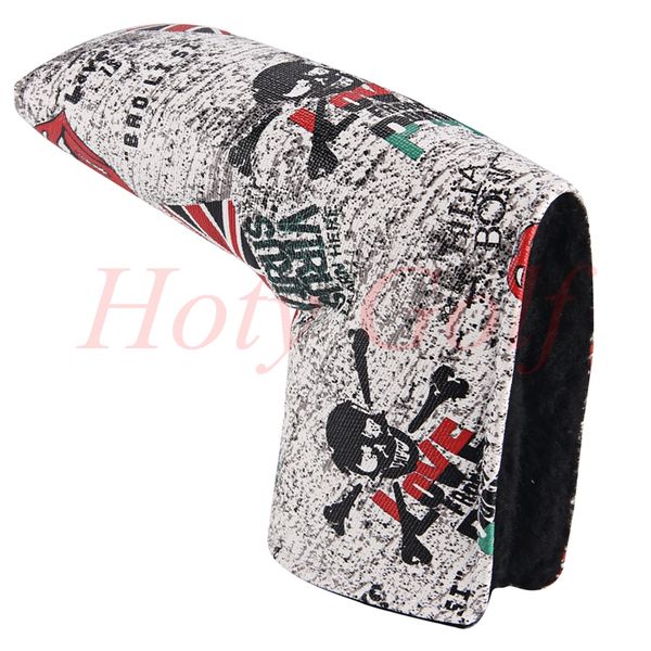 fashion skull england flag magnet golf putter head cover great pu leather quality golf headcovers
fashion skull england flag magnet golf putter head cover great pu leather quality golf headcovers