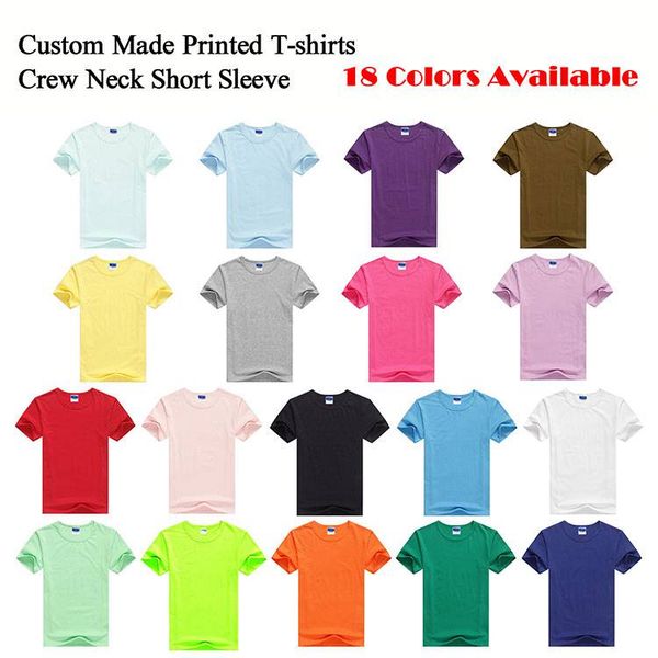 custom made printed cotton t-shirts with own logo oem personalized tees, White;black
custom made printed cotton t-shirts with own logo oem personalized tees, White;black