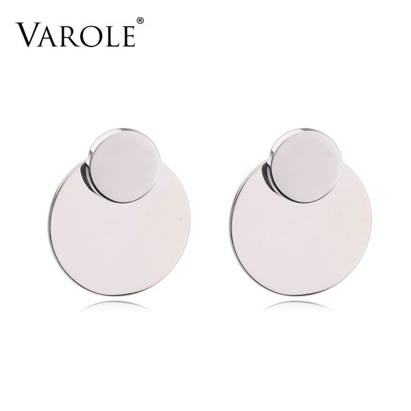 varole double circle earrings matte gold color ear earings steel stud earrings for women stud earring jewelry oorbellen brincos
varole double circle earrings matte gold color ear earings steel stud earrings for women stud earring jewelry oorbellen brincos
