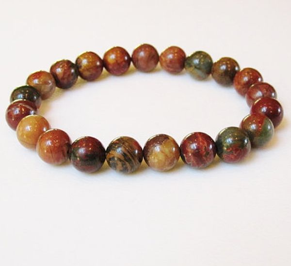 sn0079 attractive 8mm red jasper bracelet for men natural stone jewelry fashion mens bracelet wholesale, Black
sn0079 attractive 8mm red jasper bracelet for men natural stone jewelry fashion mens bracelet wholesale, Black