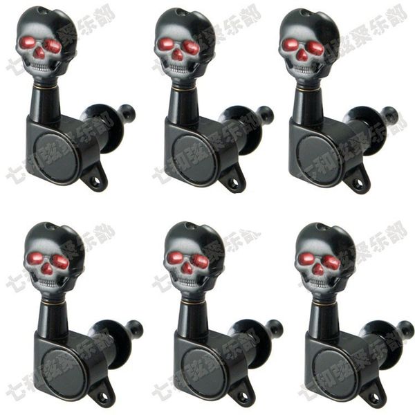 6r black guitar accessories for electric guitar strings skull button tuning pegs keys tuner machine heads guitar parts
6r black guitar accessories for electric guitar strings skull button tuning pegs keys tuner machine heads guitar parts