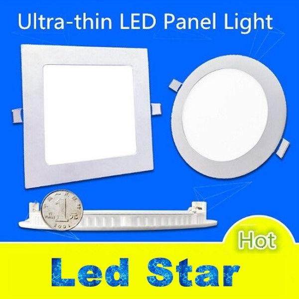 4"/5"/6"/7"/8" Led Panel Lights 9W/12W/15/18W/25W Dimmable Led Slim Ceiling Lights AC 110-240V Including Drivers
4"/5"/6"/7"/8" Led Panel Lights 9W/12W/15/18W/25W Dimmable Led Slim Ceiling Lights AC 110-240V Including Drivers