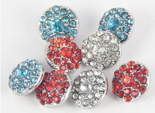 white red blue 12mm noosa button snap button full rhinestone interchangeable button diy jelwery accessories fit barcelet noosa chunks
white red blue 12mm noosa button snap button full rhinestone interchangeable button diy jelwery accessories fit barcelet noosa chunks