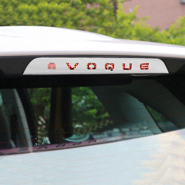 chmsl high position brake lights lamp decorative label cover sticker trim for land range rover evoque chromium styling exterior accessories
chmsl high position brake lights lamp decorative label cover sticker trim for land range rover evoque chromium styling exterior accessories