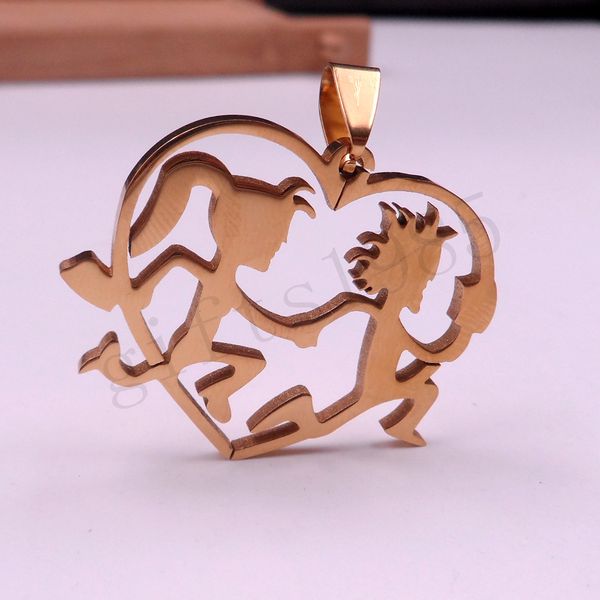 golden icp hatchetman and hatchetgirl lover elopement music charm pendant juggalo necklace, Silver
golden icp hatchetman and hatchetgirl lover elopement music charm pendant juggalo necklace, Silver