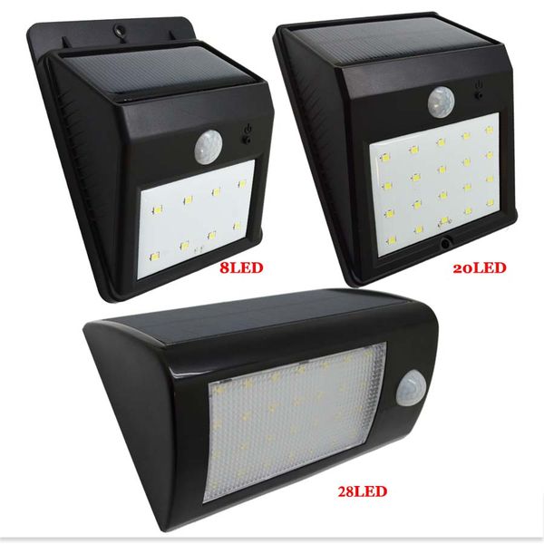 wholesale-led solar light 8/20/28led outdoor lamp waterproof pir motion sensor solar lamp for energy saving sense light garden decoration
wholesale-led solar light 8/20/28led outdoor lamp waterproof pir motion sensor solar lamp for energy saving sense light garden decoration
