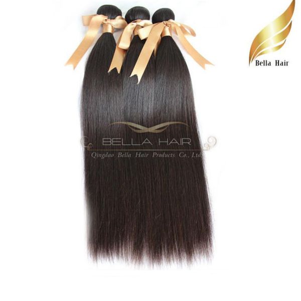 100 brazilian virgin hair extensions hair bundles straight hair weaves 3pcs lot double weft natural color bellahair, Black
100 brazilian virgin hair extensions hair bundles straight hair weaves 3pcs lot double weft natural color bellahair, Black
