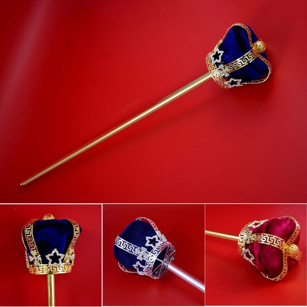 Scepter Crown Cross RhinestoneThree Dimenshional Pageant Bridal Beauty King Queen Winner Cosplay Princess Party Accessories Scepters Mk033
Scepter Crown Cross RhinestoneThree Dimenshional Pageant Bridal Beauty King Queen Winner Cosplay Princess Party Accessories Scepters Mk033