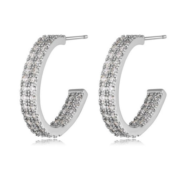 earrings for women zircon fashion luxury 18k gold plated geometric stud earrings jewelry wholesale drop shipping ter008, Golden;silver
earrings for women zircon fashion luxury 18k gold plated geometric stud earrings jewelry wholesale drop shipping ter008, Golden;silver