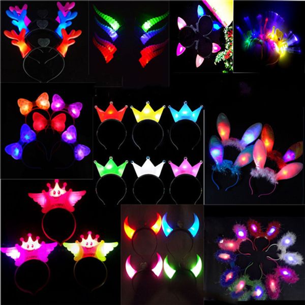 designer headband clip led hairpin halloween led headband light ox horn crown bow headwear light hair accessories
designer headband clip led hairpin halloween led headband light ox horn crown bow headwear light hair accessories