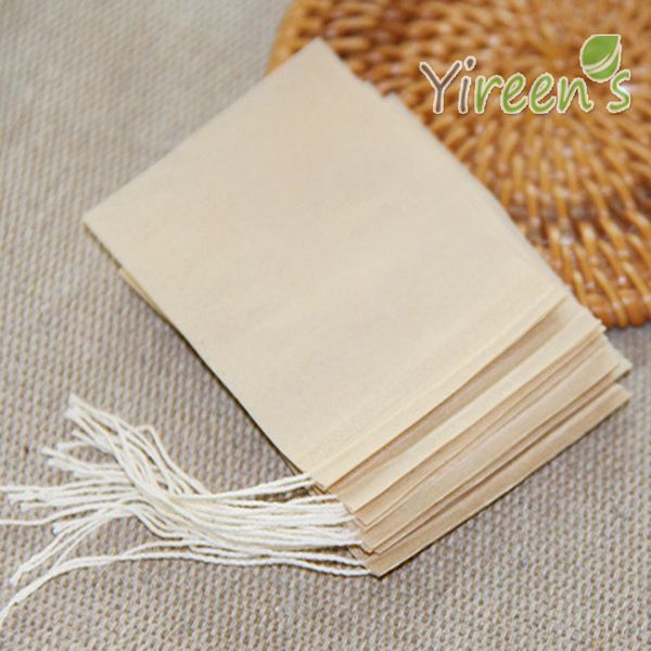 1000pcs/lot 50 x 70mm brown color unbleached filter paper teabag disposable tea filters strings tea pouches, coffee bags
1000pcs/lot 50 x 70mm brown color unbleached filter paper teabag disposable tea filters strings tea pouches, coffee bags