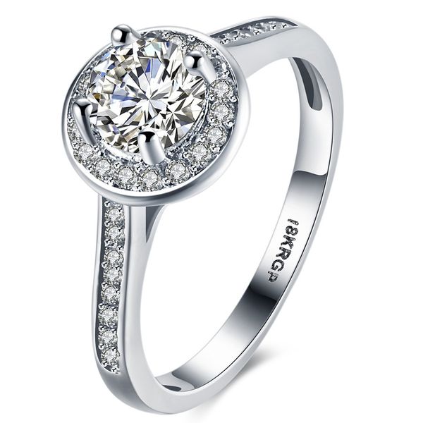 real pure gold ring 18krgp stamp original rings set 1 ct cz diamant wedding rings for women ring, Golden;silver
real pure gold ring 18krgp stamp original rings set 1 ct cz diamant wedding rings for women ring, Golden;silver