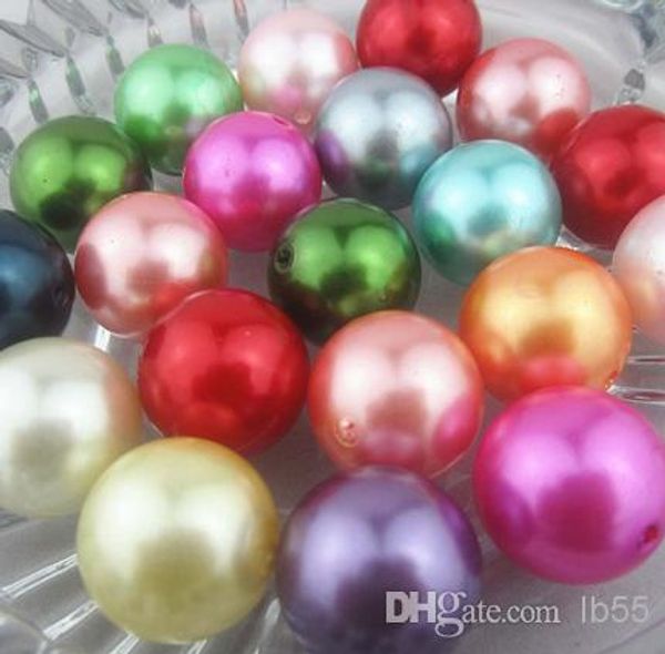 new 100pcs/lot mixed random color 20mm imitation pearls loose bead acrylic pearl beads diy resin spacer for jewelry h25652, Black
new 100pcs/lot mixed random color 20mm imitation pearls loose bead acrylic pearl beads diy resin spacer for jewelry h25652, Black
