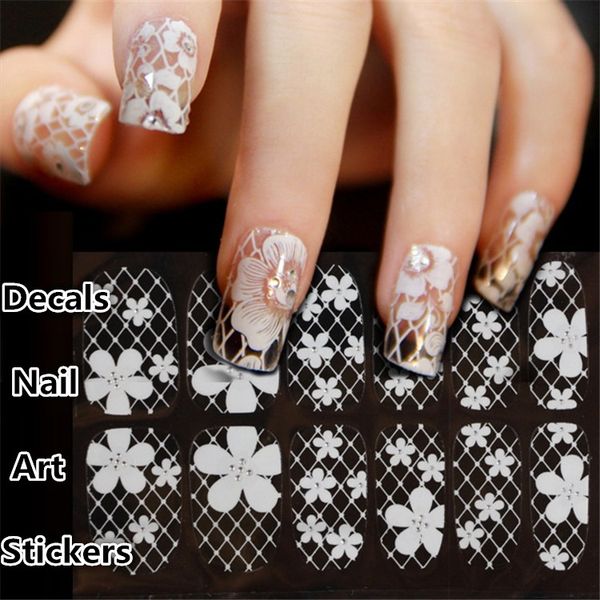 new foreign trade sales nail polish stickers white lace decals nail art stickers decals manicure 16styles 16 nails stick 4162, Black
new foreign trade sales nail polish stickers white lace decals nail art stickers decals manicure 16styles 16 nails stick 4162, Black