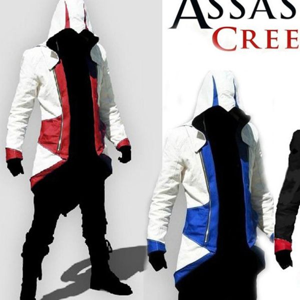 wholesale-assassins creed3 conner kenway hoodie cosplay overcoat jacket assassins creed coat jacket anime cosplay assassin's costume f0, Black
wholesale-assassins creed3 conner kenway hoodie cosplay overcoat jacket assassins creed coat jacket anime cosplay assassin's costume f0, Black
