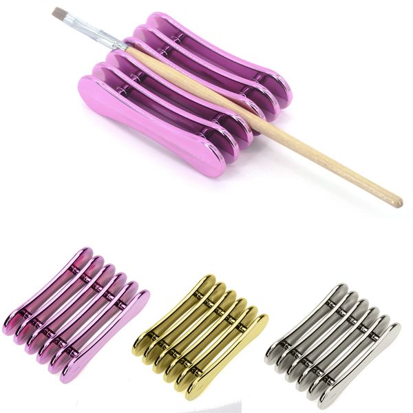 nail brushes wholesale- 3pcs 5 grid art pen holder nails brush rack accessory carving uv gel crystal carrier storage manicure tool stand, Yellow
nail brushes wholesale- 3pcs 5 grid art pen holder nails brush rack accessory carving uv gel crystal carrier storage manicure tool stand, Yellow