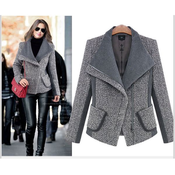 uwback 2018 spring brand trench coat women patchwork short wool coats femme fashion outwear windbreaker coat mujer ob302, Tan;black
uwback 2018 spring brand trench coat women patchwork short wool coats femme fashion outwear windbreaker coat mujer ob302, Tan;black