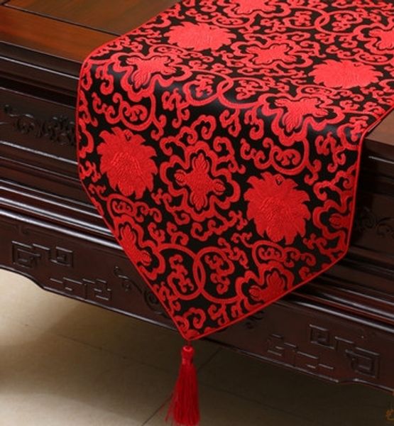 chinese style happy flower table runner luxury fashion silk brocade rectangle tea table cloth dining table pads placemat 200x33
chinese style happy flower table runner luxury fashion silk brocade rectangle tea table cloth dining table pads placemat 200x33