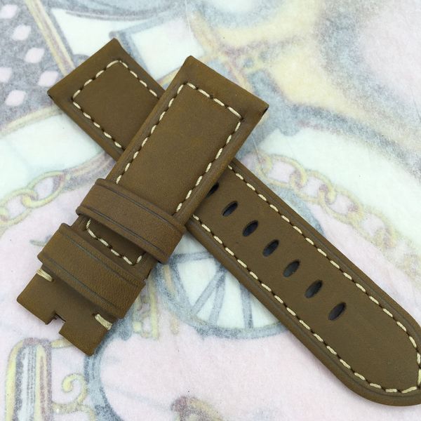 24 мм 120/75 мм мода коричневый нубук теленка Кожаный ремешок для Panerai или другие часы
24 мм 120/75 мм мода коричневый нубук теленка Кожаный ремешок для Panerai или другие часы