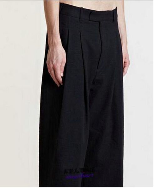 men's spring fashion the new trend of cultivate one's morality personality harlan kuo nine minutes of pants legs / custom, Black
men's spring fashion the new trend of cultivate one's morality personality harlan kuo nine minutes of pants legs / custom, Black