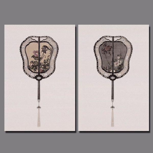 2pcs chinese tassel fan still life flowers picture decoration canvas painting wall art living room printed home decor unframed
2pcs chinese tassel fan still life flowers picture decoration canvas painting wall art living room printed home decor unframed