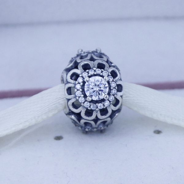 loose beads fits pandora original charms bracelet genuine 925 sterling silver bead floral brilliance with clear cz charm diy fashion jewelry, Black
loose beads fits pandora original charms bracelet genuine 925 sterling silver bead floral brilliance with clear cz charm diy fashion jewelry, Black