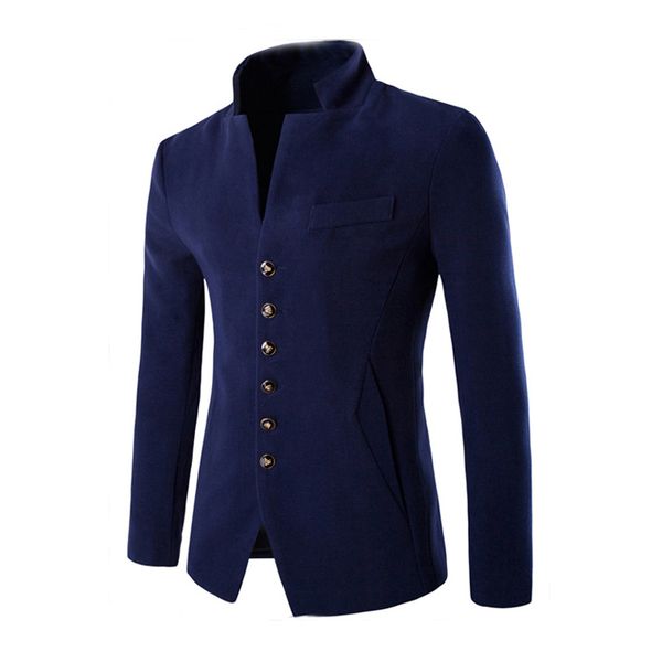 wholesale- 2016 new winter wool jacket men fashion red black navy single breasted chinese tunic suit warm coats men jaqueta masculina, Black;brown
wholesale- 2016 new winter wool jacket men fashion red black navy single breasted chinese tunic suit warm coats men jaqueta masculina, Black;brown