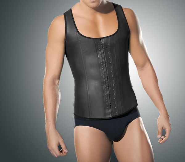 wholesale-slimming latex waist cincher corset mens waist training corsets tummy vest shirt, Black;brown
wholesale-slimming latex waist cincher corset mens waist training corsets tummy vest shirt, Black;brown