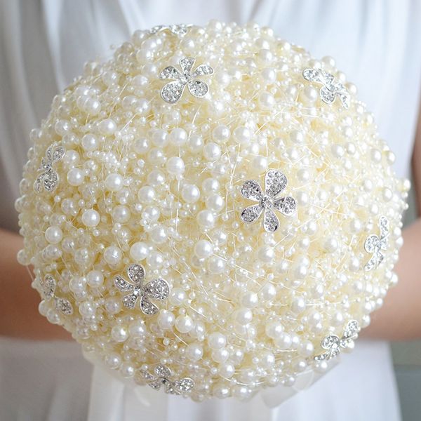 gorgeous wedding bridal bouquets with full handmade peals beading wedding supplies bridal holding brooch bouquet
gorgeous wedding bridal bouquets with full handmade peals beading wedding supplies bridal holding brooch bouquet