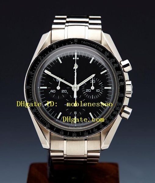 wristwatch mens black dial professional stainless steel bracelet quartz chronograph sport men's watches luxury mens watch, Slivery;brown
wristwatch mens black dial professional stainless steel bracelet quartz chronograph sport men's watches luxury mens watch, Slivery;brown