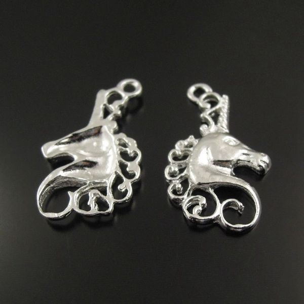 38359 silver tone vintage alloy horse head pendant charms accessories 50pcs jewelry making, Bronze;silver
38359 silver tone vintage alloy horse head pendant charms accessories 50pcs jewelry making, Bronze;silver