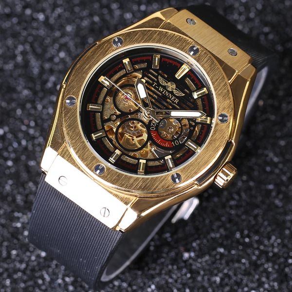 winner golden male watch band metal luxury automatic brand skeleton mechanical men watches rubber luxury wristwatches slza90 stvpe, Slivery;brown
winner golden male watch band metal luxury automatic brand skeleton mechanical men watches rubber luxury wristwatches slza90 stvpe, Slivery;brown