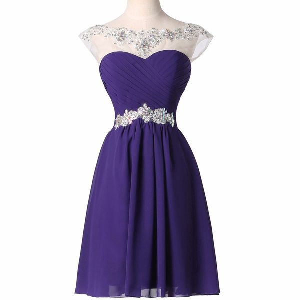 Homecoming Dress 2019 Fashionable Purple Short Cocktail Dress Scoop Cap Sleeve Party Dresses Custom Made
Homecoming Dress 2019 Fashionable Purple Short Cocktail Dress Scoop Cap Sleeve Party Dresses Custom Made