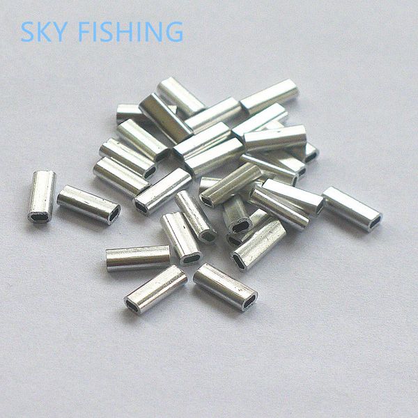 wholesale-100pieces fish crimps aluminum pipe fishing line tube fitted tube wire clip tube fishing tackle fishing sleeve
wholesale-100pieces fish crimps aluminum pipe fishing line tube fitted tube wire clip tube fishing tackle fishing sleeve
