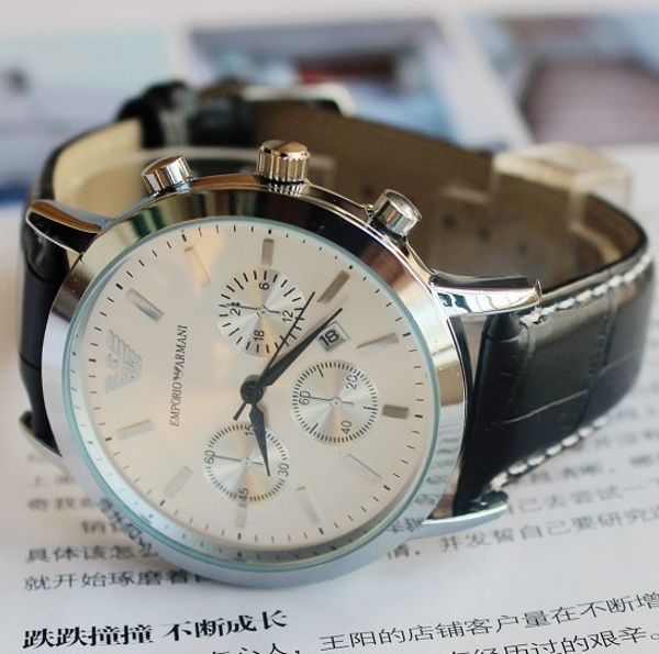 relojes hombre luxury watches decorative dial men brand fashion casual watch quartz clock men sport watches leather military wrist watch, Slivery;brown
relojes hombre luxury watches decorative dial men brand fashion casual watch quartz clock men sport watches leather military wrist watch, Slivery;brown