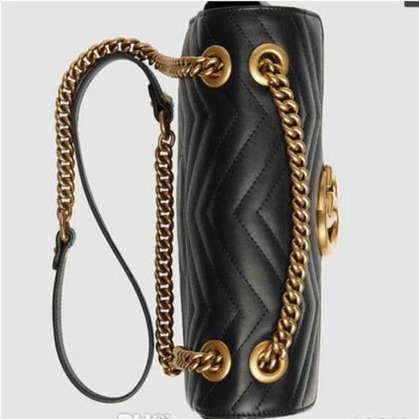 women new tote silver sell leather chain 2021 classic black bags handbags shoulder bags gold messenger wexol, Red;black
women new tote silver sell leather chain 2021 classic black bags handbags shoulder bags gold messenger wexol, Red;black