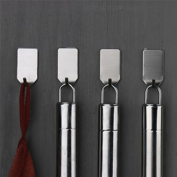 wholesale- 8 pieces stainless steel 3m self adhesive sticky hooks wall storage hanger hot
wholesale- 8 pieces stainless steel 3m self adhesive sticky hooks wall storage hanger hot