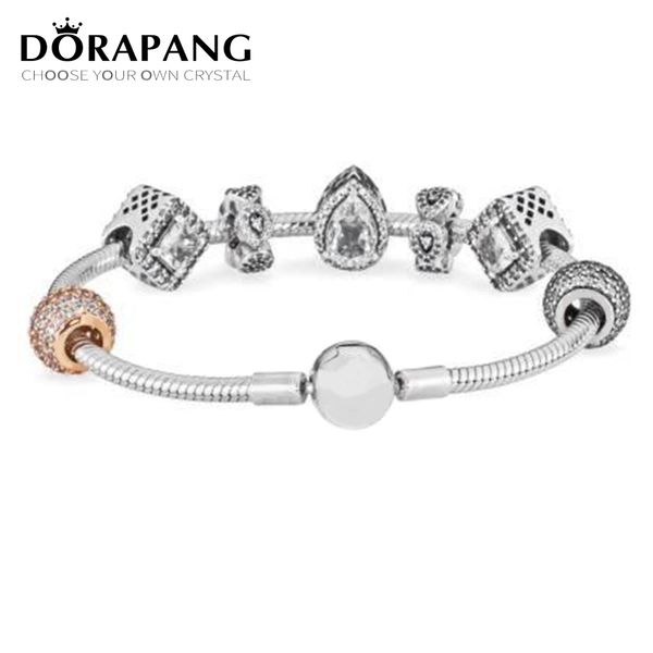 dorapang 100%925 sterling silver and european style autumn new accessories with bracelet diy bracelet lover gift factory outlet, Golden;silver
dorapang 100%925 sterling silver and european style autumn new accessories with bracelet diy bracelet lover gift factory outlet, Golden;silver