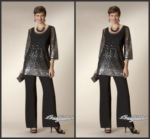 2019 new glaring black twe pieces mother of the bride dresses with pant suits sequins prom gowns party guest gowns beaded evening dress 482, Black;red
2019 new glaring black twe pieces mother of the bride dresses with pant suits sequins prom gowns party guest gowns beaded evening dress 482, Black;red