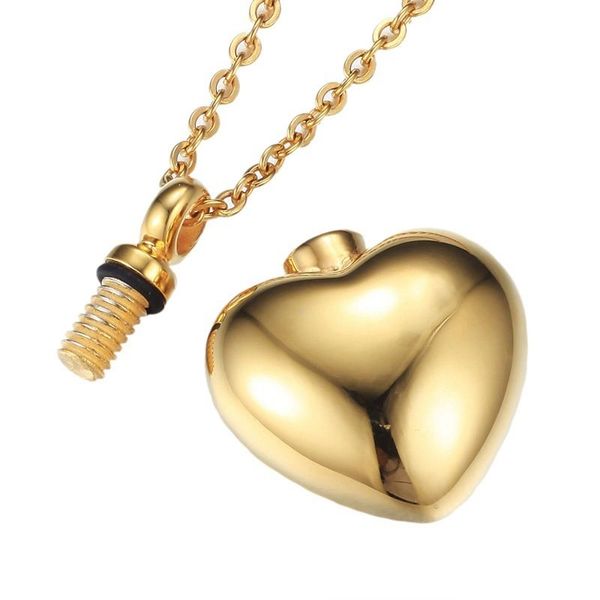 18k gold plated stainless steel love cremation memorial jewelry ash urns heart lockets pendant necklace urns jewelry, Silver
18k gold plated stainless steel love cremation memorial jewelry ash urns heart lockets pendant necklace urns jewelry, Silver