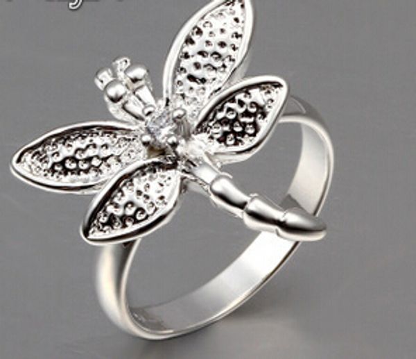 dragonfly rings for women animal new cute girl jewelry silver color wholesale factory price european style
dragonfly rings for women animal new cute girl jewelry silver color wholesale factory price european style