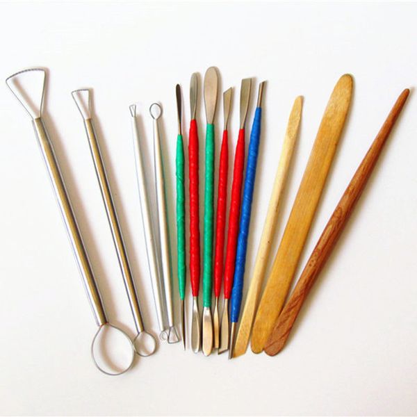 13pc diy profe ional clay culpting culpt moothing wax carving pottery ceramic tool polymer haper modeling carved knife 
13pc diy profe ional clay culpting culpt moothing wax carving pottery ceramic tool polymer haper modeling carved knife