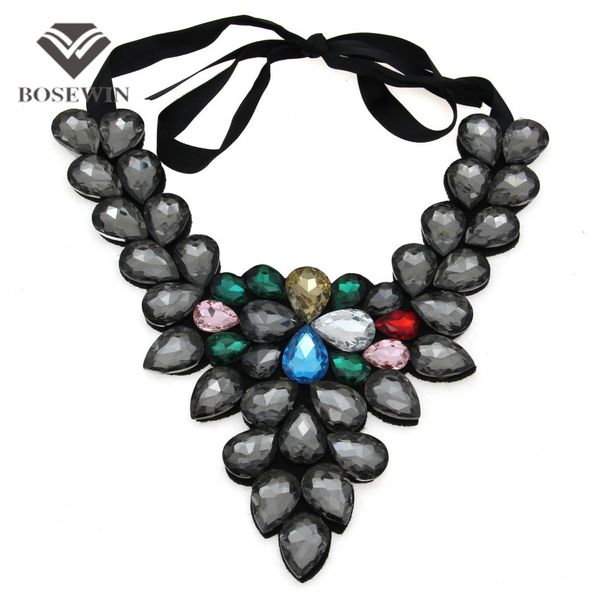 New Women Exaggeration Necklaces Fashion Charm Crystal Jewelry Statement Pendants Chokers Necklaces For Female Dress CE4117
New Women Exaggeration Necklaces Fashion Charm Crystal Jewelry Statement Pendants Chokers Necklaces For Female Dress CE4117