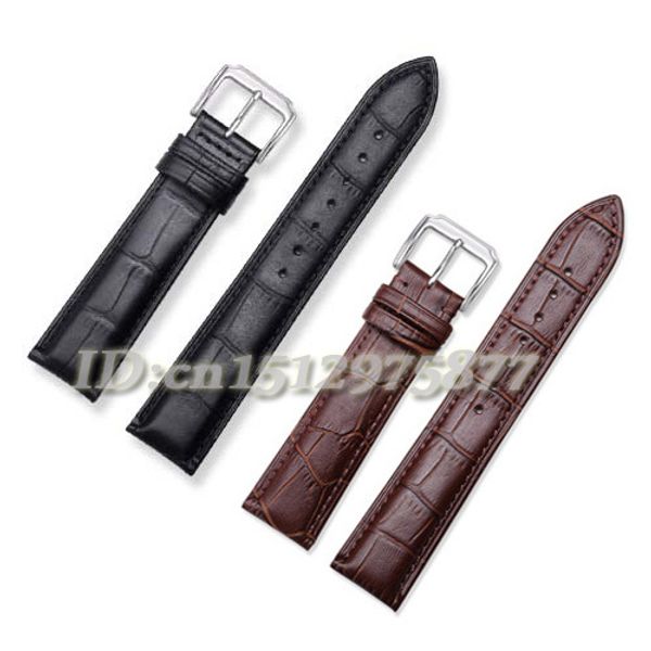 wholesale-wholesale durable men/women genuine leather stainless steel buckle strap watch band 16 18 19 20 21 22 24 mm black brown
wholesale-wholesale durable men/women genuine leather stainless steel buckle strap watch band 16 18 19 20 21 22 24 mm black brown