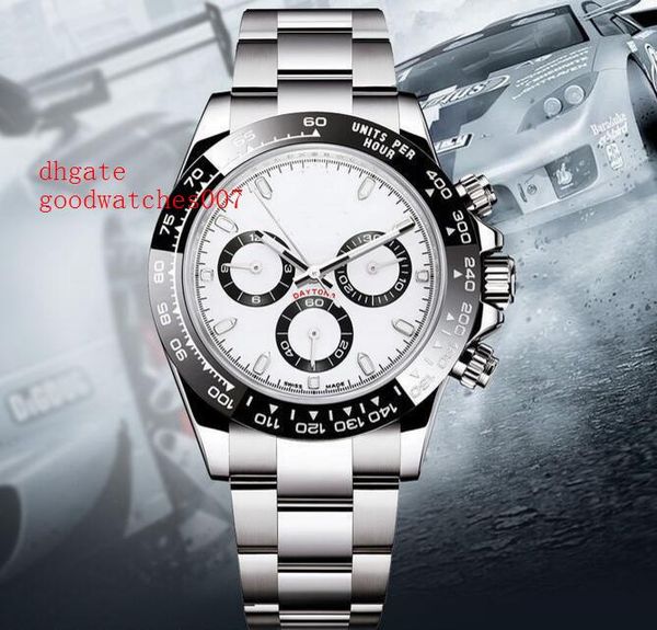 40mm men's automatic watches ceramic bezel 116500 no chronograph movement stainless steel bracelet mens sport wrist watches
40mm men's automatic watches ceramic bezel 116500 no chronograph movement stainless steel bracelet mens sport wrist watches
