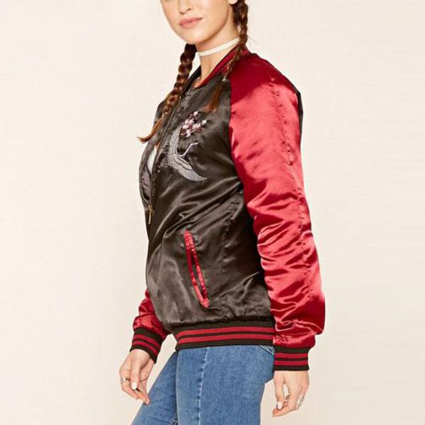 crane padded jacket bomber autumn casual satin sakura short coat embroidery veste women jacket winter sukajan streetwear irfsk, Black
crane padded jacket bomber autumn casual satin sakura short coat embroidery veste women jacket winter sukajan streetwear irfsk, Black