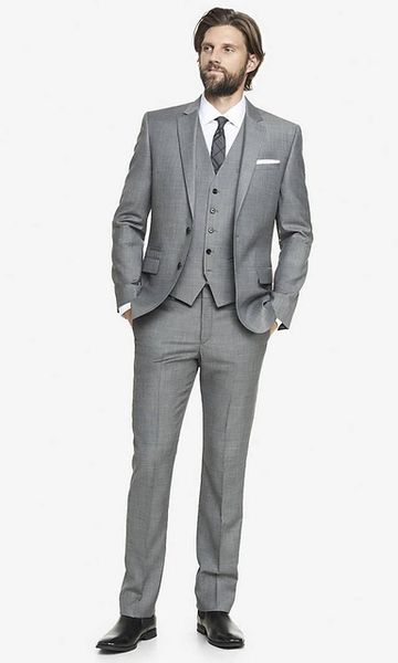 wholesale-classic style two button grey groom tuxedos groomsmen men's wedding prom suits bridegroom (jacket+pants+vest+tie) k:923, White;black
wholesale-classic style two button grey groom tuxedos groomsmen men's wedding prom suits bridegroom (jacket+pants+vest+tie) k:923, White;black